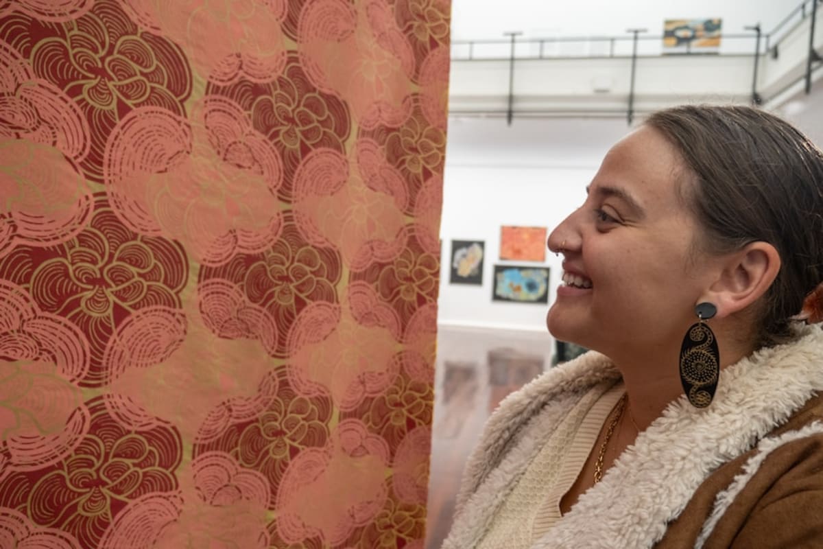 WA Artists Print Their Heritage Onto Silk at Major Showcase - Image 3