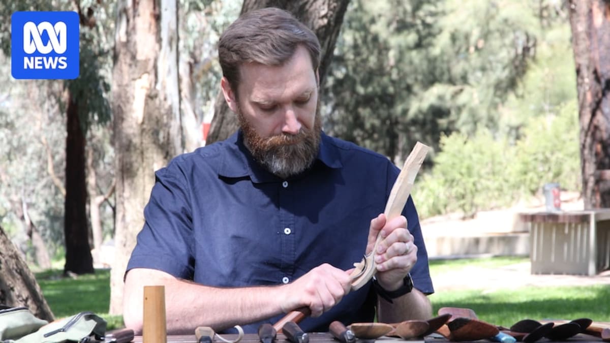 Young Australians Carve Wooden Spoons to Combat ADHD