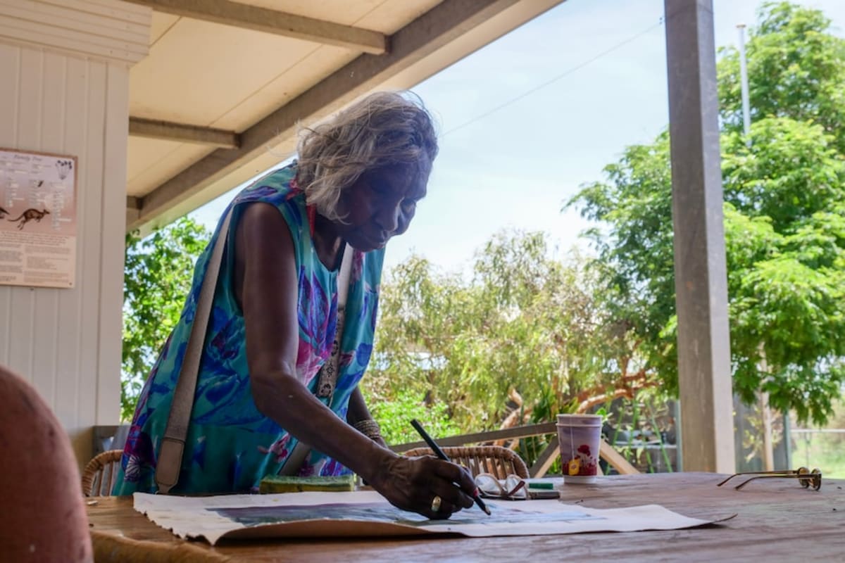 Pilbara Elder's Art Travels 5,000km to Sydney Biennale - Image 5
