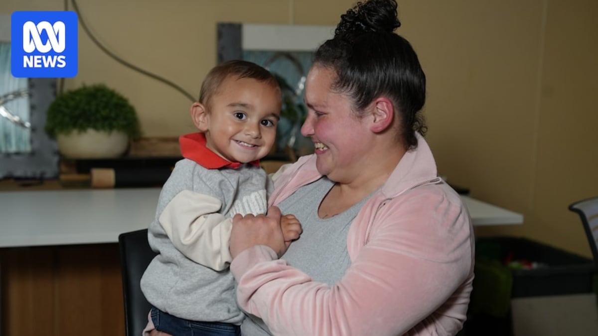 Tarnika Steward smiling at Tharawal Aboriginal Corporation facility in Sydney's southwest