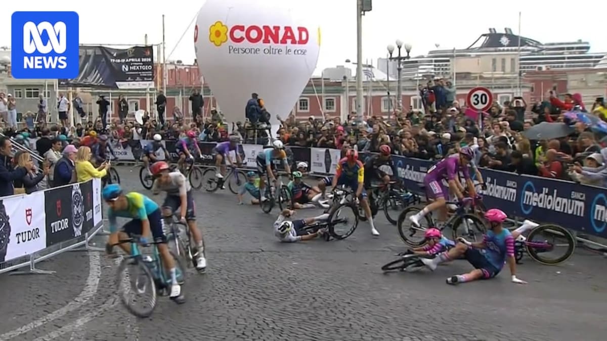 Aussie Cyclist's Lucky Break Earns Best Career Finish