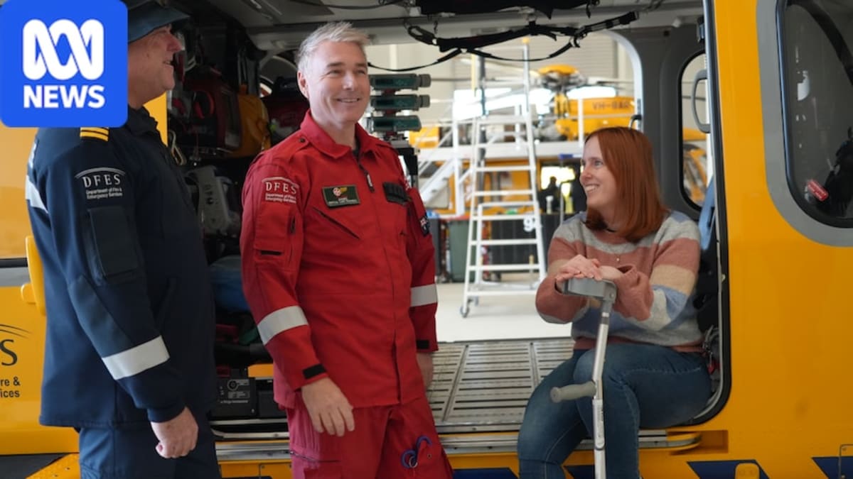 Hiker Reunites With Crew After 11,000th Helicopter Rescue