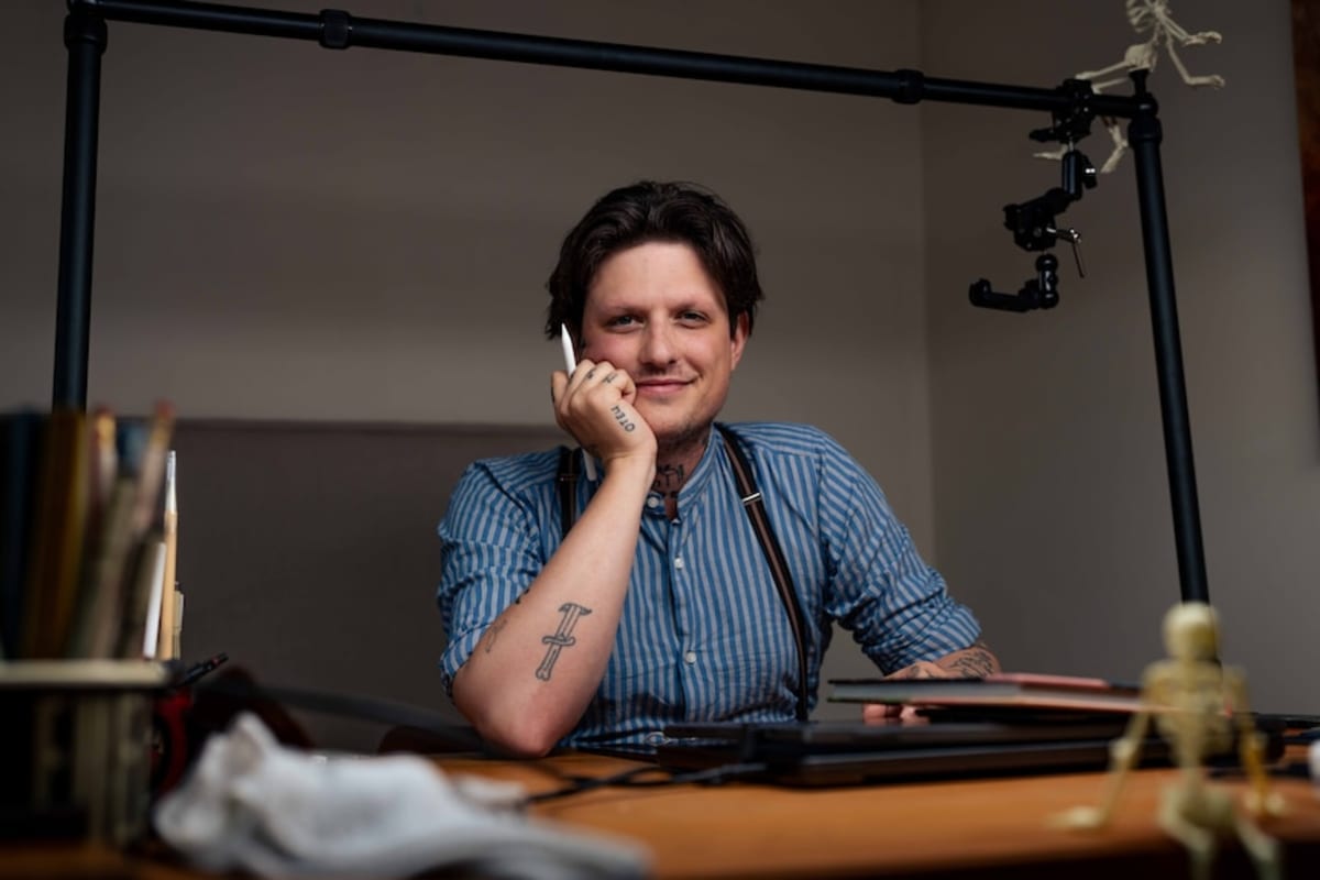 Skeleton Artist Connects 8 Million to Grief and Hope - Image 5