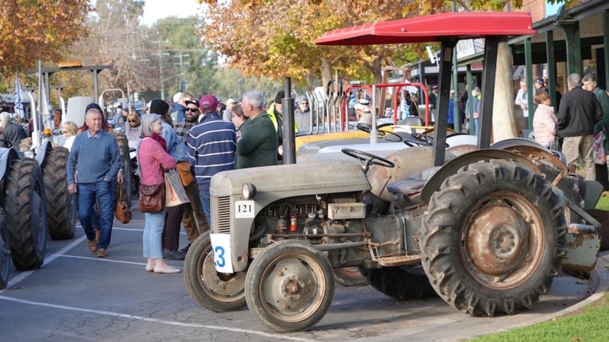 110 Vintage Tractors Celebrate Town's 1956 Flood Victory - Image 2