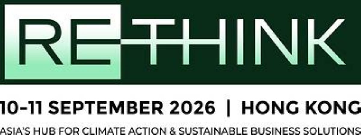 Large conference hall filled with business professionals attending climate solutions summit in Hong Kong