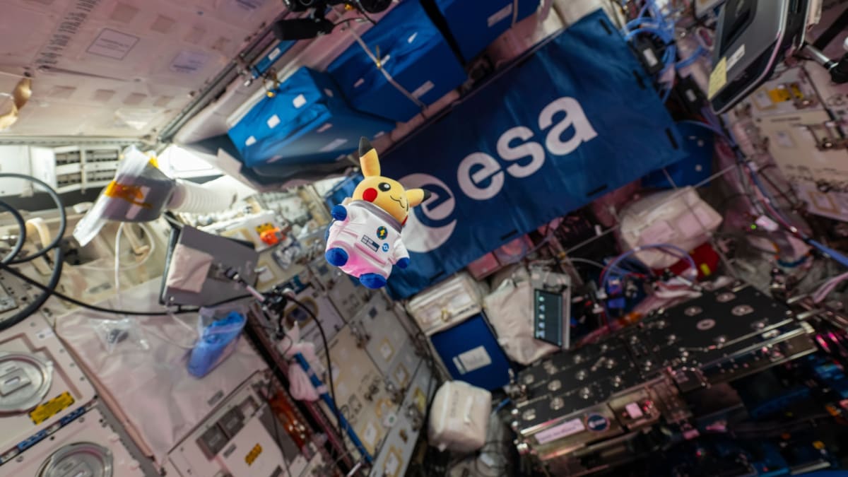 Pikachu Visits Space Station in ESA Partnership - Image 5