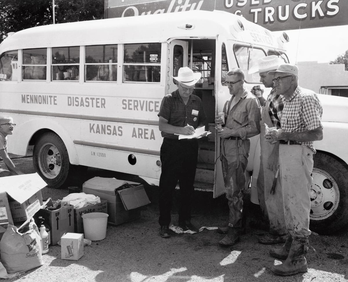 Kansas Volunteers Clear Storm Damage in 100 MPH Wind Cleanup