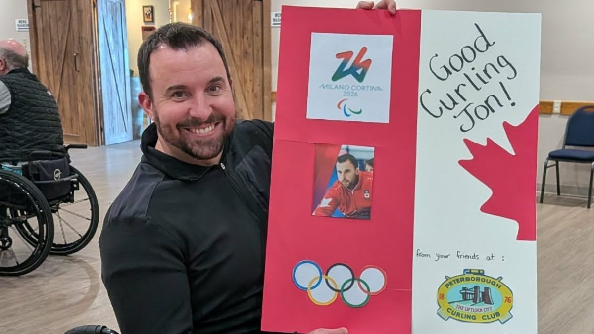 Paralympic Gold Winner Jon Thurston Honored in Peterborough
