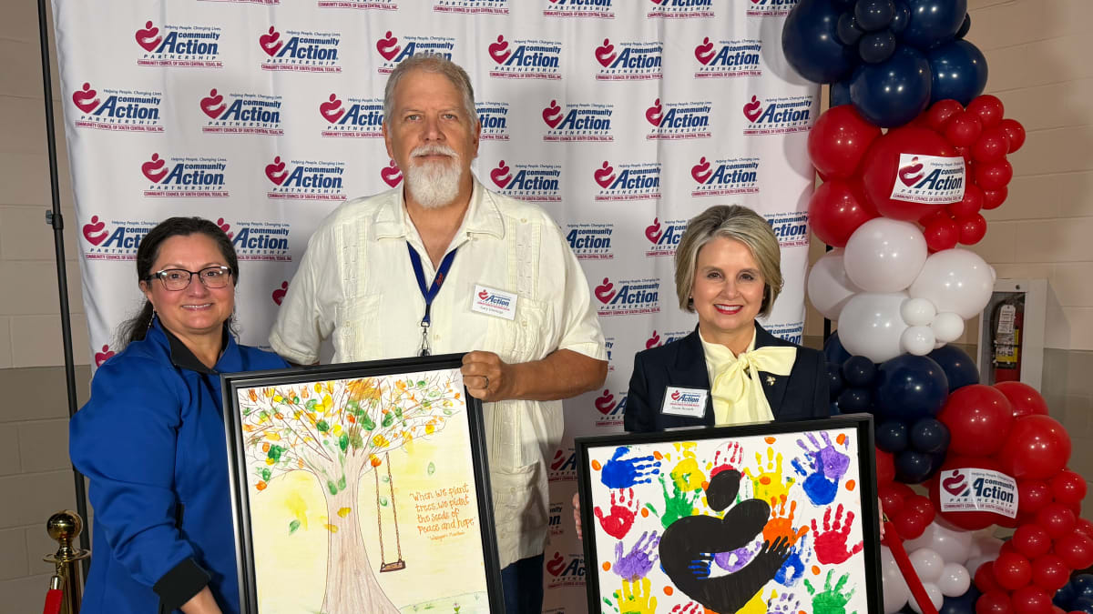 Community members gathered at awards luncheon celebrating 60 years of nonprofit service in Texas