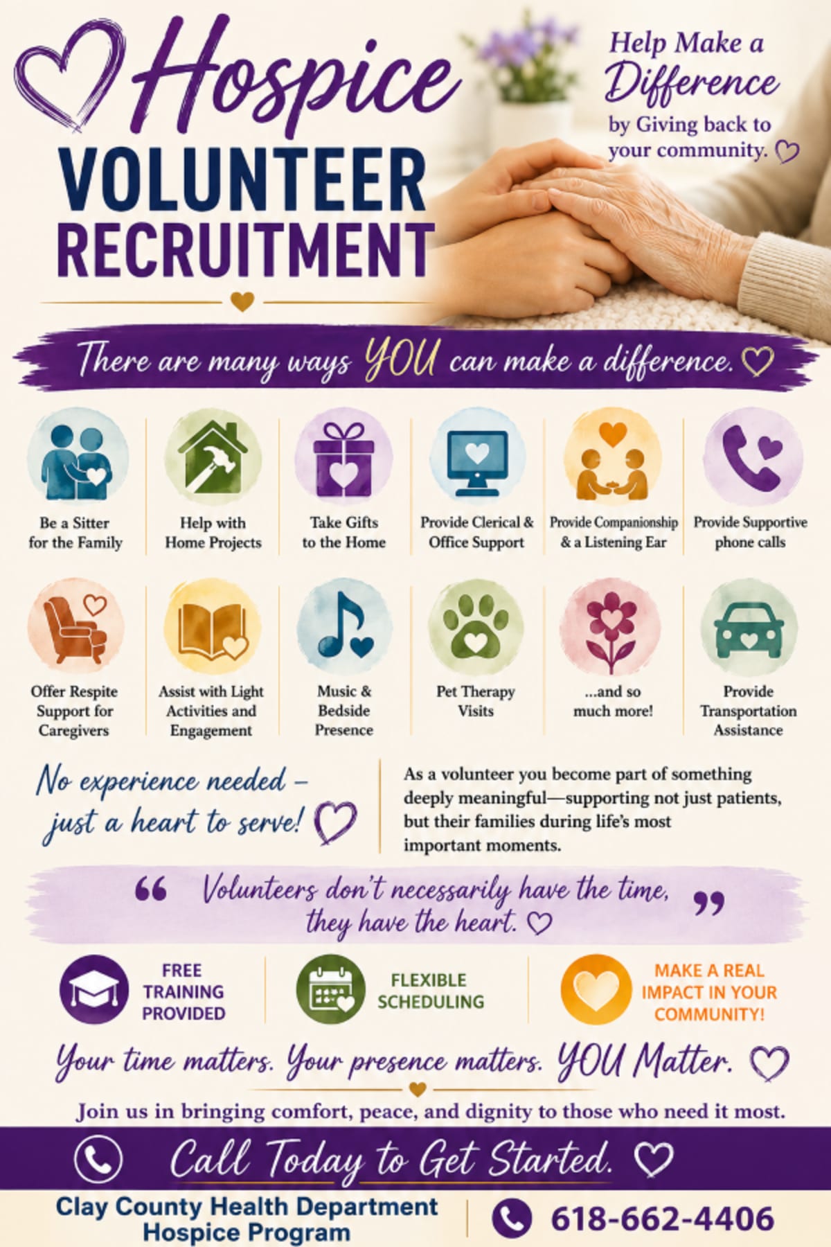Hospice Seeks Volunteers to Support Wayne County Families - Image 2