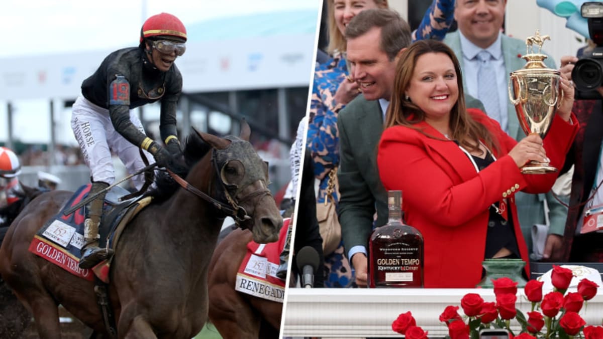 First Woman Trainer Wins Kentucky Derby With Golden Tempo