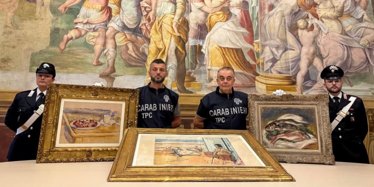 Italian Police Recover $10M in Stolen Renoir and Cézanne - Image 2