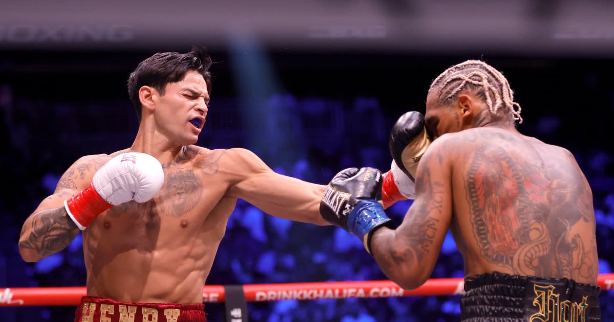 Ryan Garcia Defends Title in 2nd Round Vegas Comeback