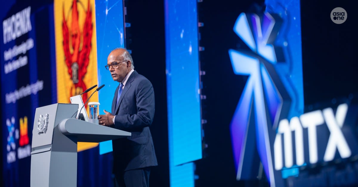 Satellite orbiting Earth with Singapore cityscape visible below, representing space-based hazard detection technology