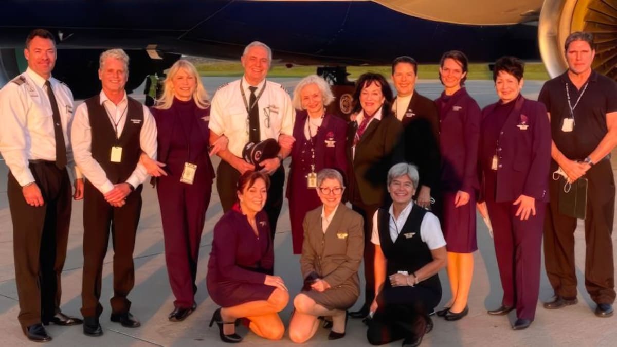 Flight Attendant Retires After Historic 66-Year Career - Image 3