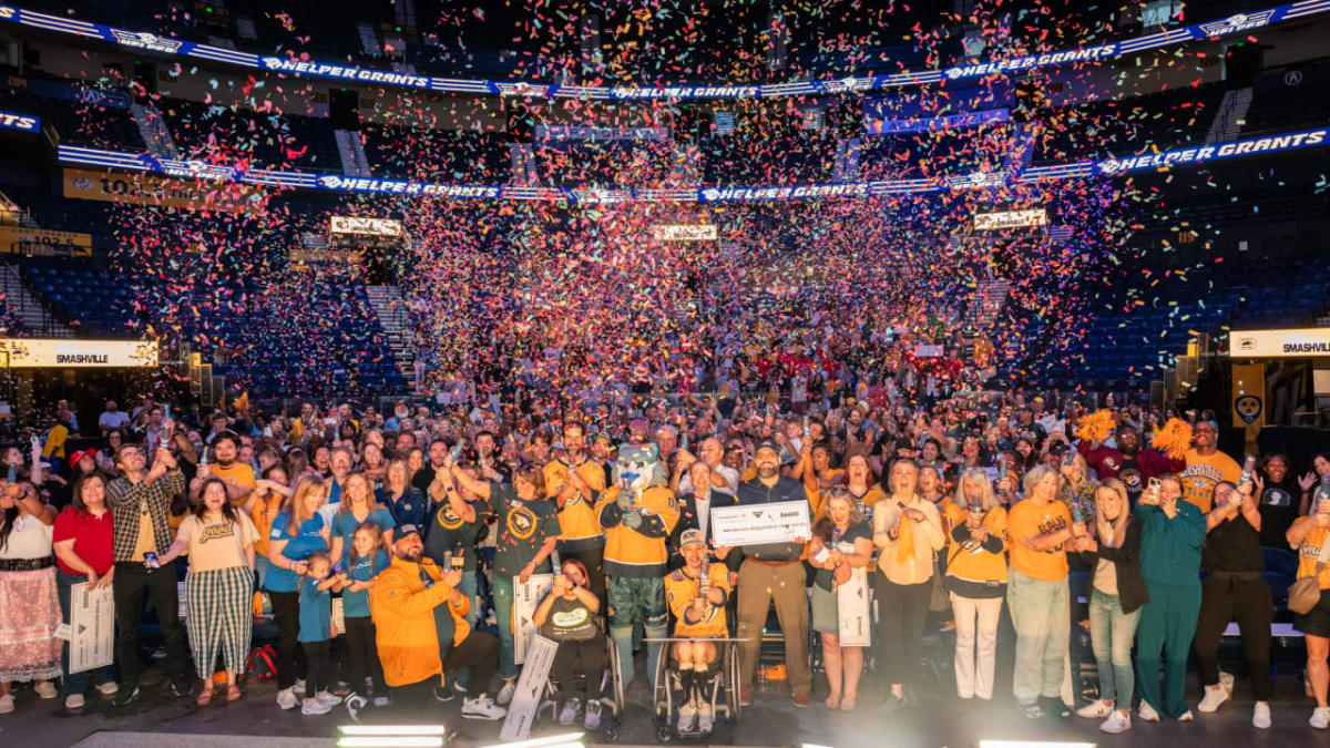 Nashville Predators Foundation Gives Record $4M to Charity