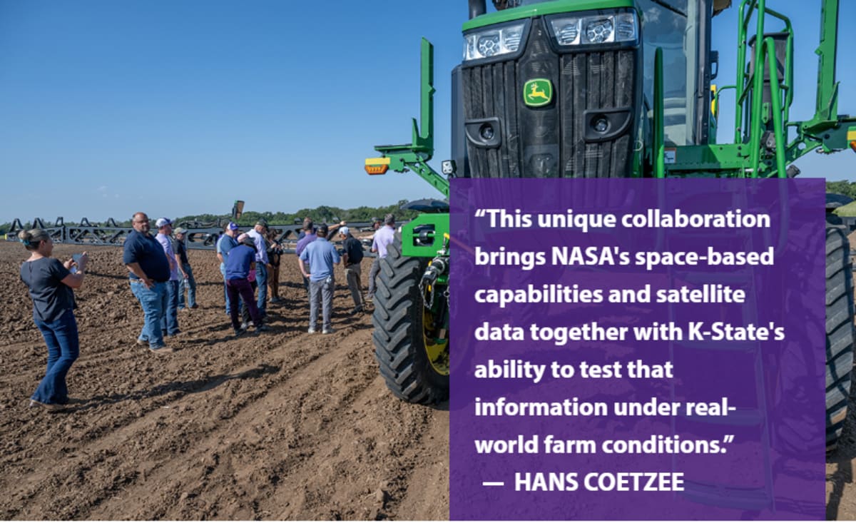 NASA and Kansas Farm Team Up to Save Water From Space - Image 5