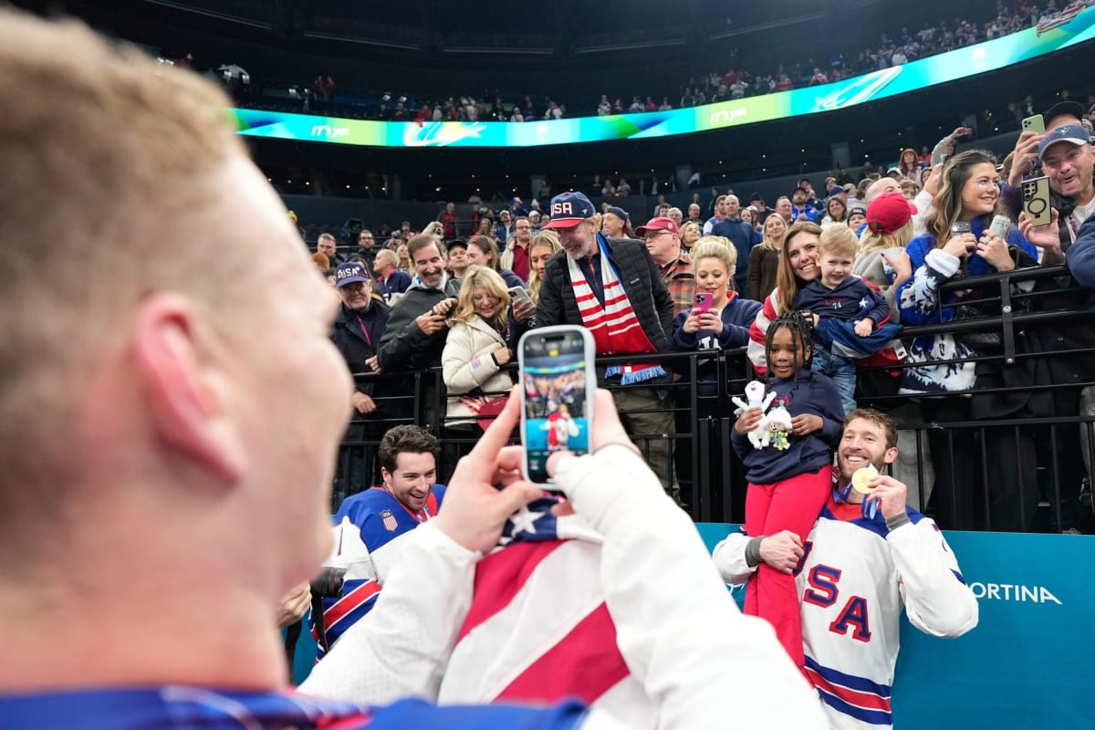 US Hockey Stars One Win From Olympic Gold-Stanley Cup Double