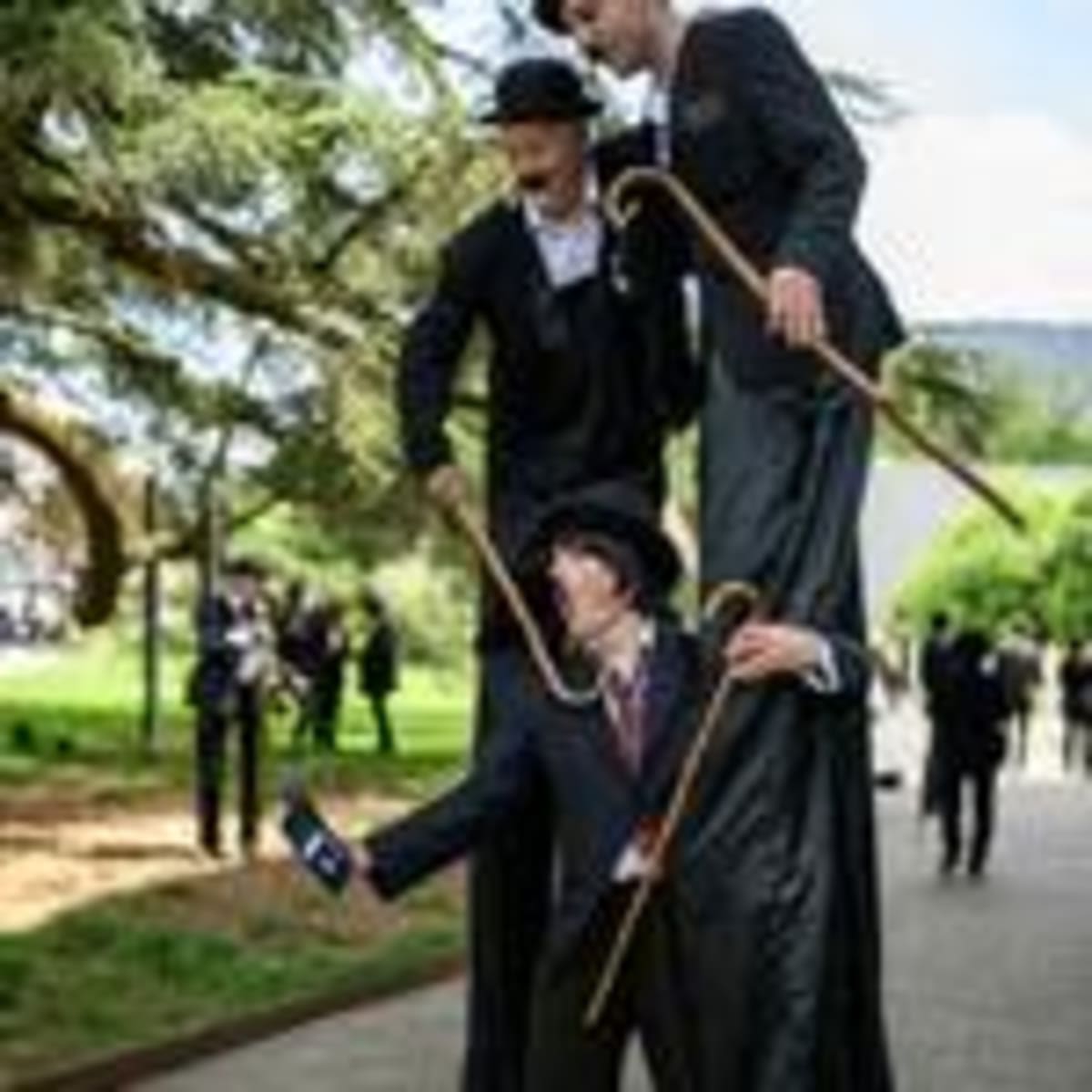 429 Charlie Chaplin Fans Gather at Swiss Museum - Image 5