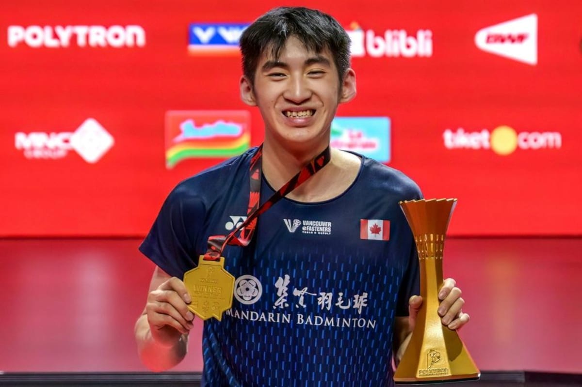 Canadian Badminton Star, 21, Wins Indonesia Open Title