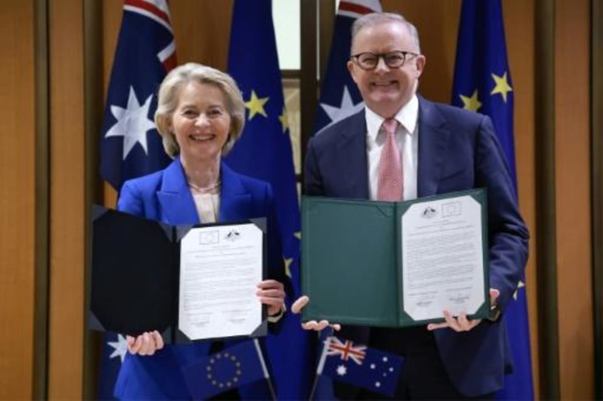 Australia and EU Seal Trade Deal After 8 Years