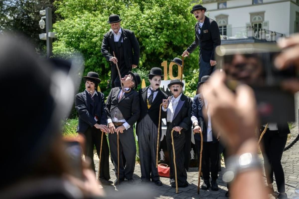 429 Charlie Chaplin Fans Gather at Swiss Museum - Image 2