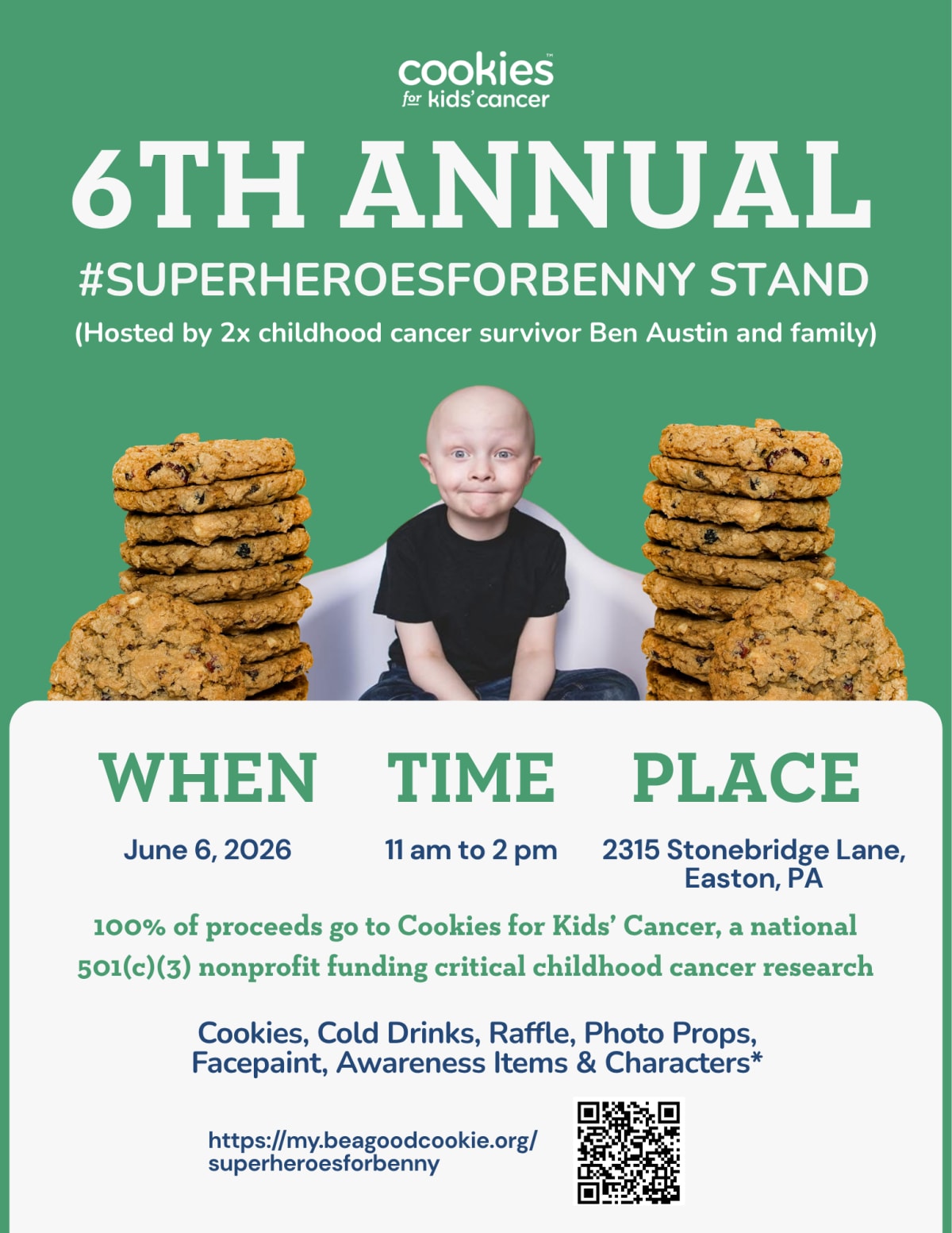 Teen Cancer Survivor's Bake Sale Has Raised $50K for Research - Image 2