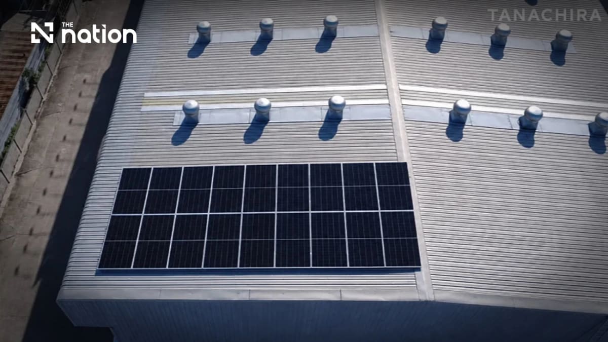 Thailand Company Cuts 40% of Power Bills With Solar Roof