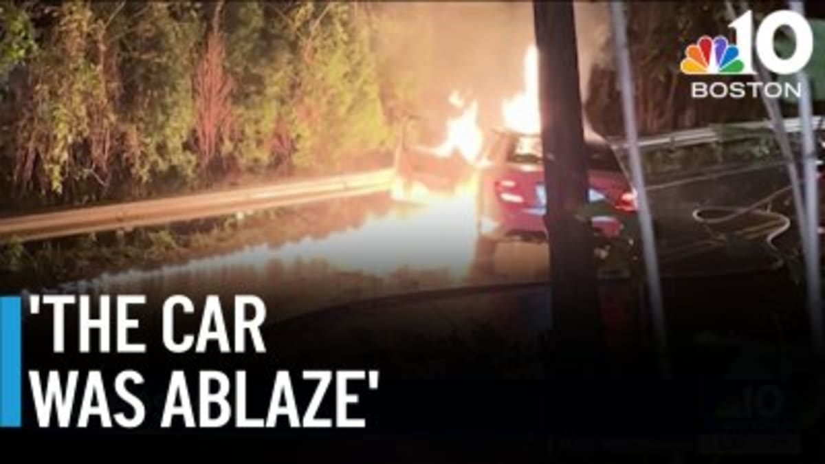 Bystander Saves Driver from Burning Car on Cape Cod - Image 4