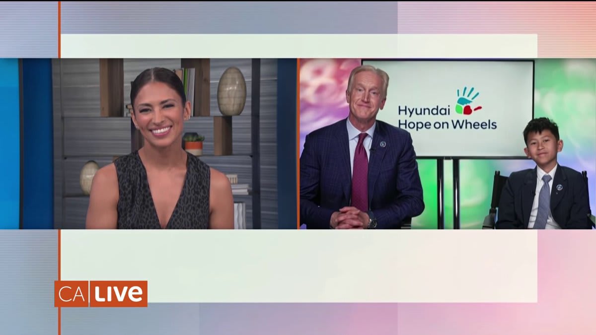 ** Young cancer survivor Jackson Trinh smiling, now serving as youth ambassador for pediatric cancer research