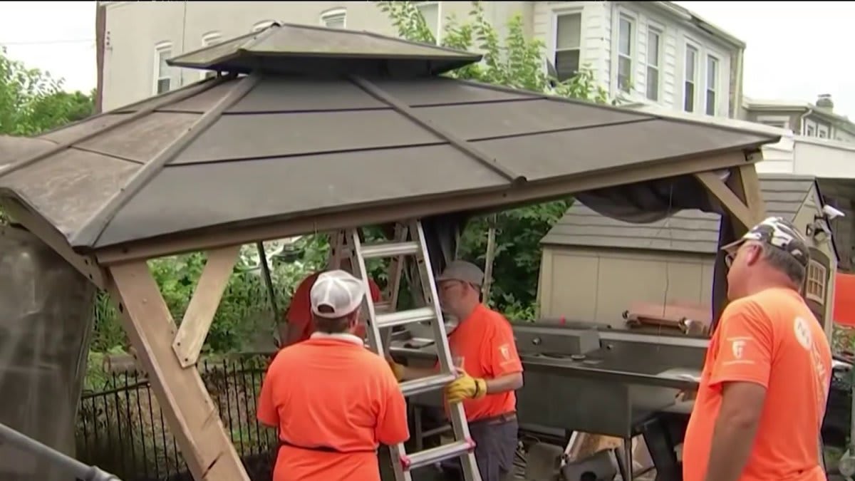 Chester Volunteers Rebuild Vet's Storm-Damaged Kitchen