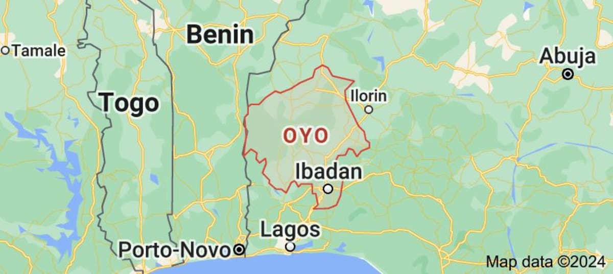 Nigerian courtroom with empty wooden benches symbolizing justice and freedom for released inmates