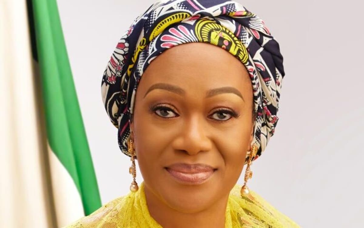 Nigeria's First Lady Urges Music Stars to Help the Poor