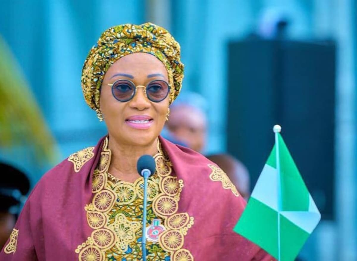 Oyinkansola Badejo-Okusanya, Nigeria's first female Bar Association President, meeting with First Lady Tinubu