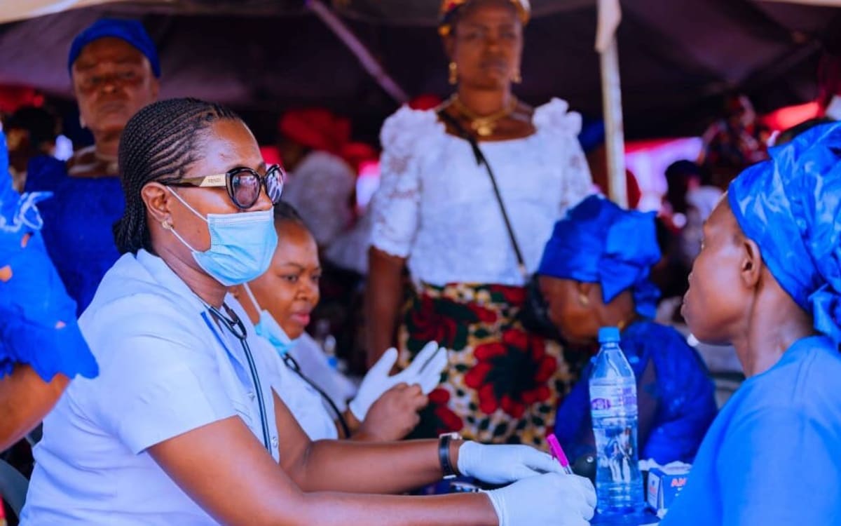 Thousands of Nigerian Women Get Free Healthcare on Women's Day