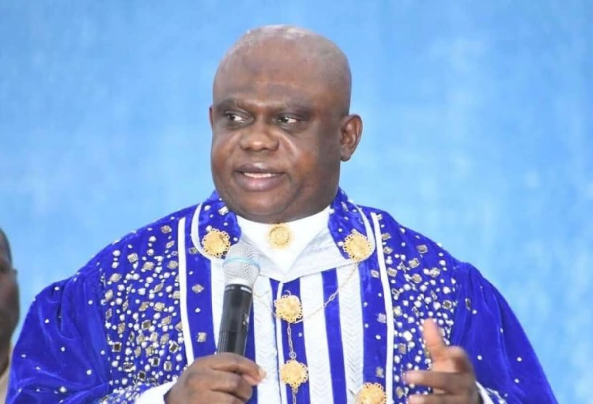 Pastor Chibuzor Chinyere speaking during interview about protecting autistic children in his care