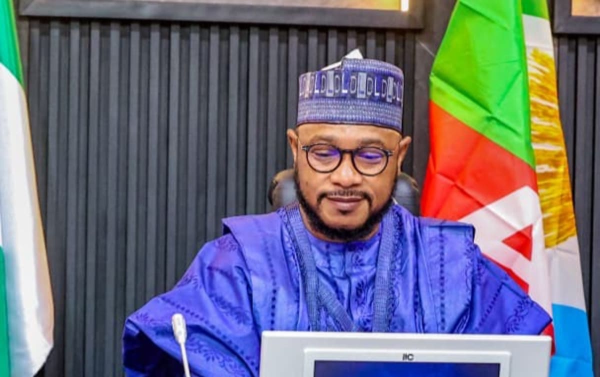 Nigerian students in classroom in Zamfara State learning together at desks