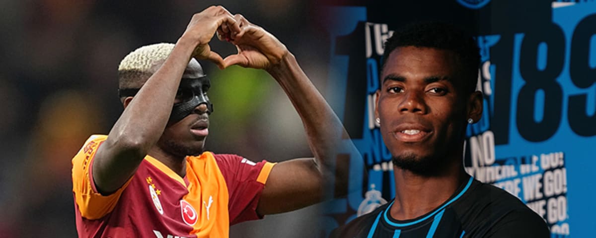 Nigerian footballer Raphael Onyedika playing midfield for Club Brugge in Belgian league action