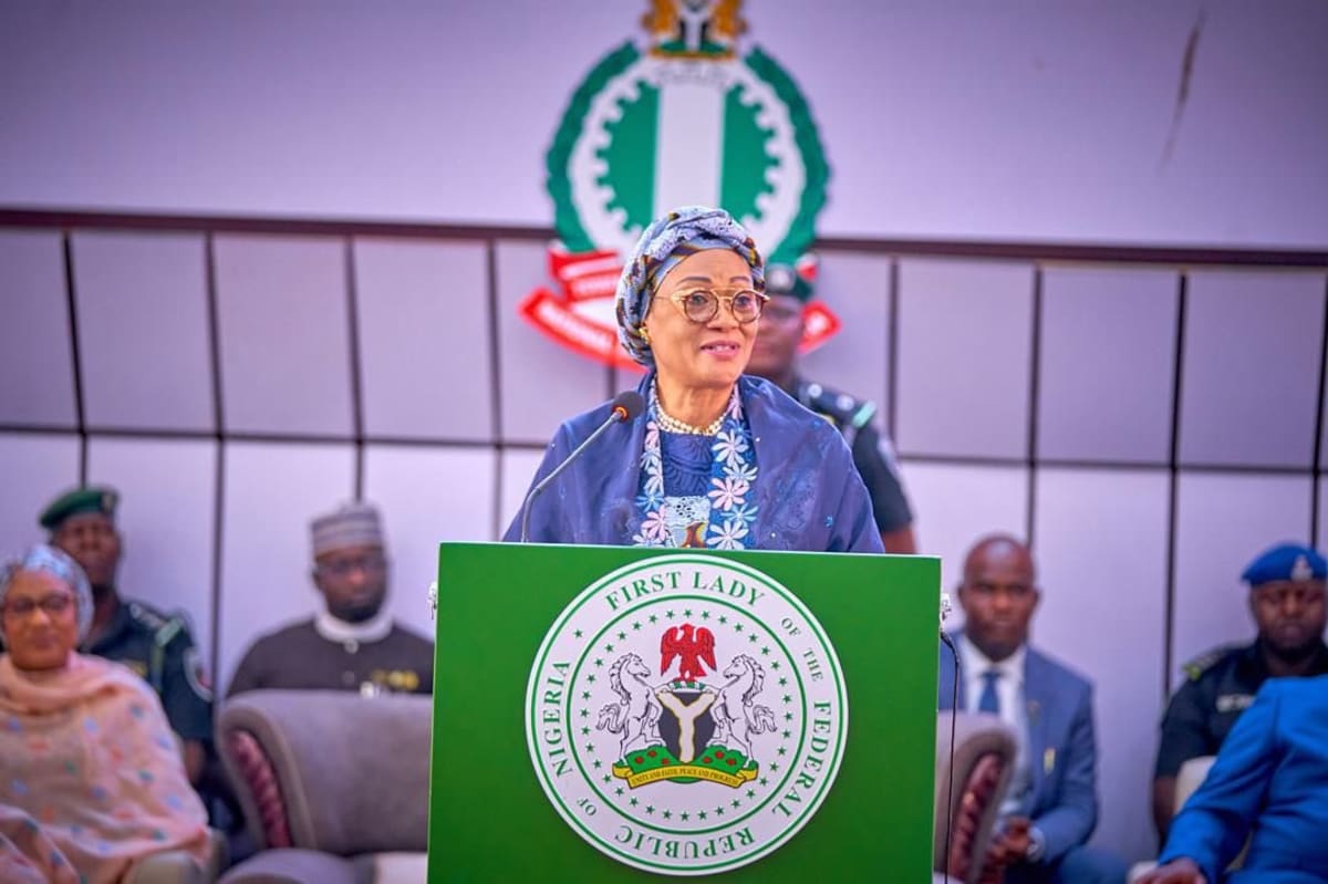 Nigeria's First Lady Delivers $10M for 12-Year-Old Artist