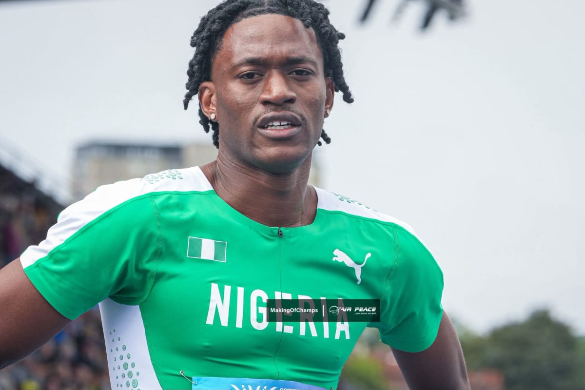 Nigeria's Ogazi Wins 400m Gold at Glasgow 2026