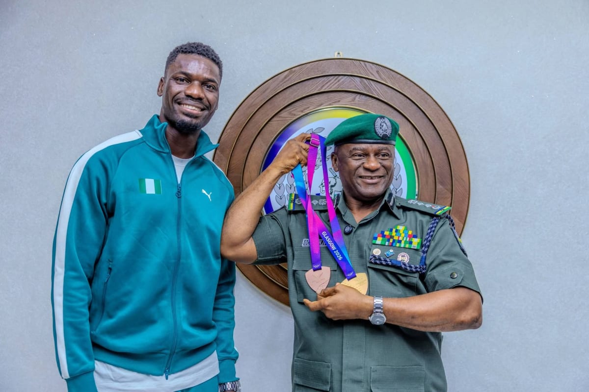 Nigerian Police Officer Wins Commonwealth Games Gold
