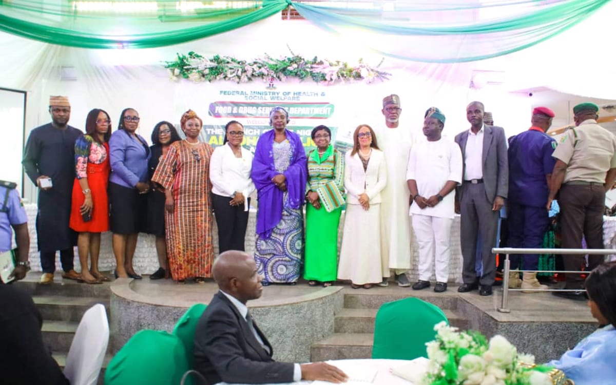 Nigerian government officials and stakeholders gathered at the national alcohol policy launch event in Abuja