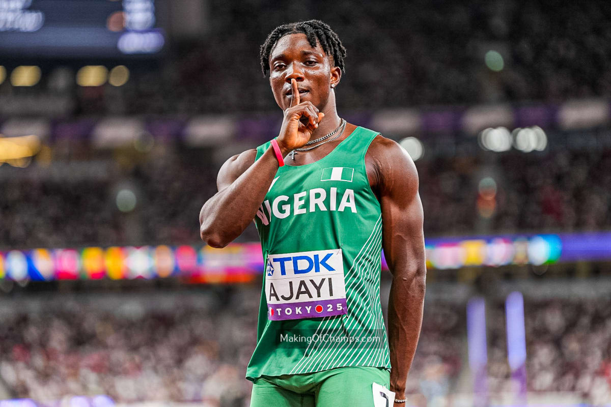 Nigerian Sprinter Breaks Record, Runs Sub-10 Seconds 17 Times