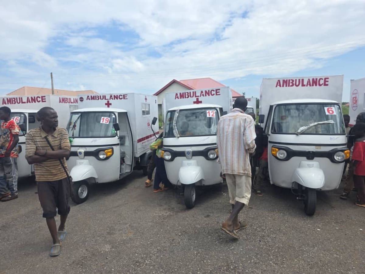 Nigeria Deploys Ambulances to Save Lives in Rural Areas