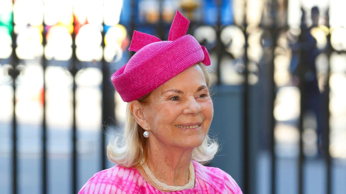 ** The Duchess of Kent smiling at a charitable event during her years of royal service