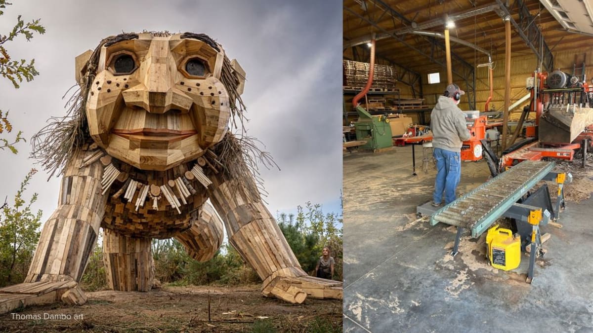 Clinton Invites Volunteers to Build Giant Troll Sculptures