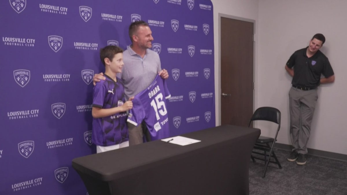10-Year-Old Cancer Survivor Signs with Louisville City FC