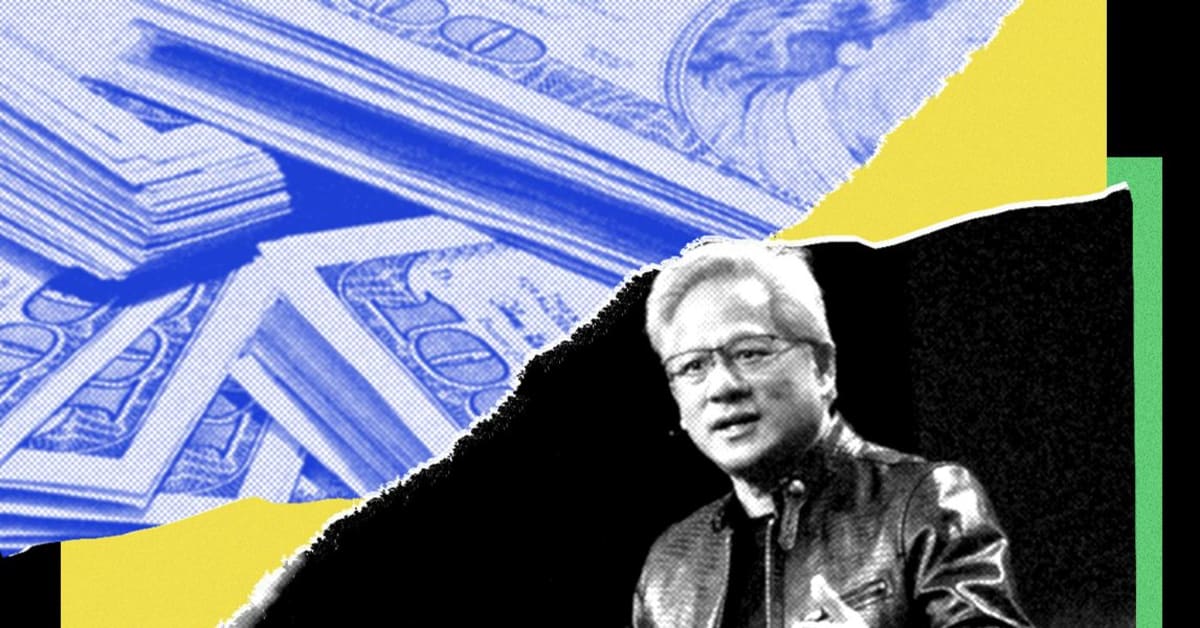 Nvidia logo representing company's $26 billion investment in accessible artificial intelligence technology