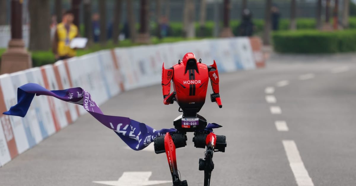 Robot Runs Half Marathon Faster Than Any Human Ever Has