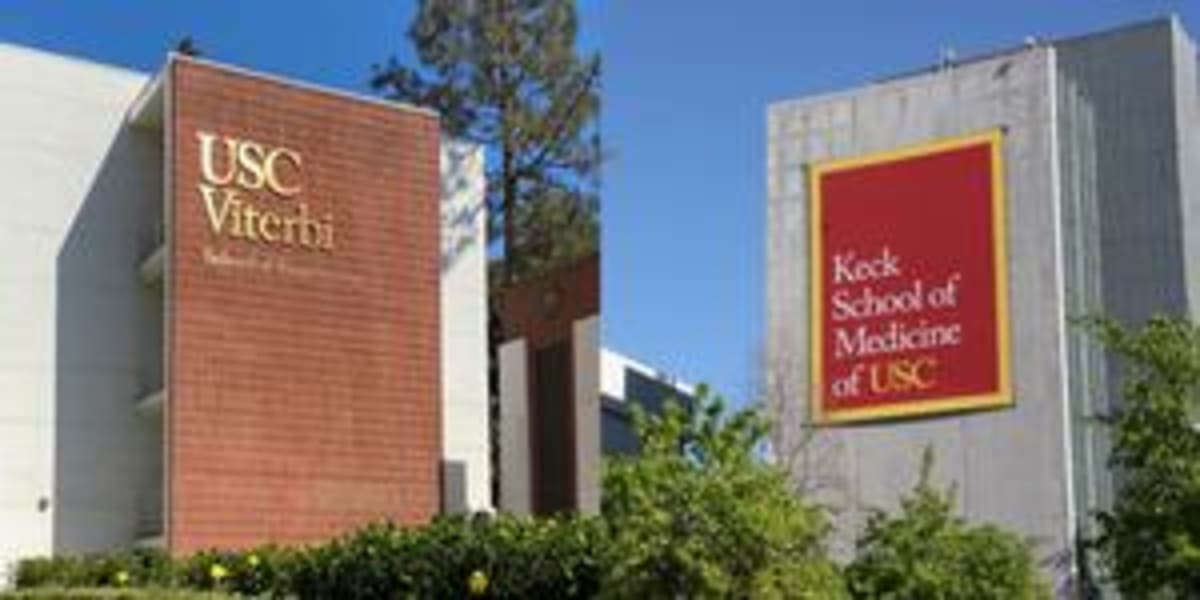 USC campus buildings representing the merger of engineering and medical schools for biomedical innovation